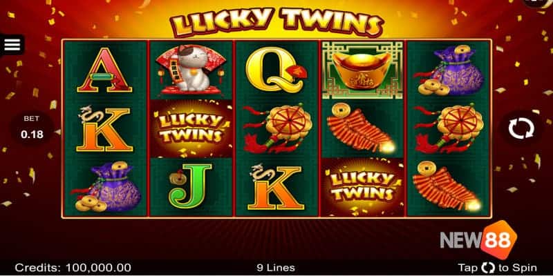 Mách Bạn Cách Chơi Nổ Hũ Lucky Twins “Quay Phát Nào Trúng Đó” 2 Nổ hũ Lucky Twins
